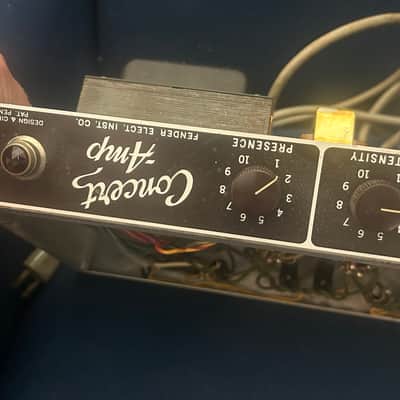 Vintage Fender Concert Chassis 1960 Pre CBS Brownface Tweed Bassman Etc image 10