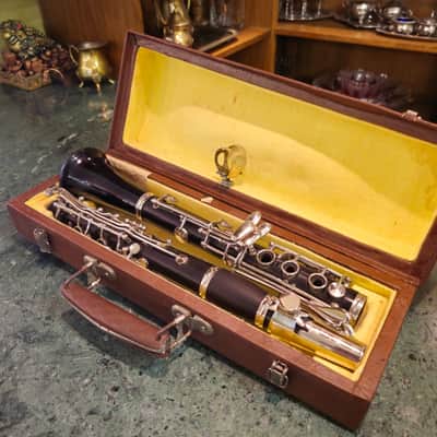 Vintage Orpheus Bb Clarinet Soviet Kyiv - Rare 19__ 588 Factory Engraving Error image 17