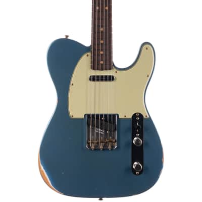 Fender Custom Shop 1963 Telecaster Relic Aged Lake Placid Blue (559) image 2