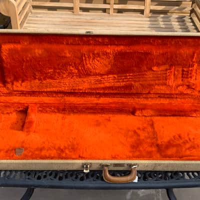 1958 USA Tweed Fender Precision/Jazz Bass Guitar Case, Reissue! image 2