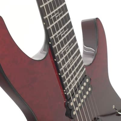 Schecter Reaper-7 Elite Multiscale 2024 Blood Burst 3971gr image 9