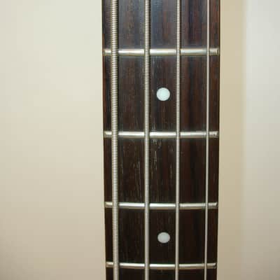 Samick by Greg Bennett Corsair MCR-1 Mini Bass Guitar, Metallic Red image 7