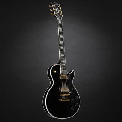 Gibson Les Paul Custom Ebony Gloss - Custom Electric Guitar image 9
