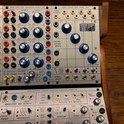 Buchla Skylab case 200e 200r Full System with Extra Modules and Cables image 8