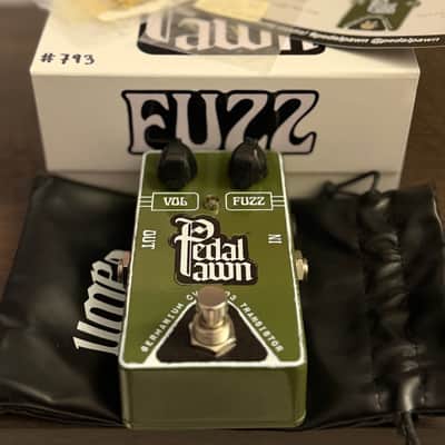 Pedal Pawn Vintage CV7003 Germanium Fuzz 2022 - Olive Drab Green image 2