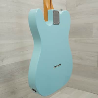 Used Fender Vintera 50s Telecaster Modified Electric Guitar Blue image 10