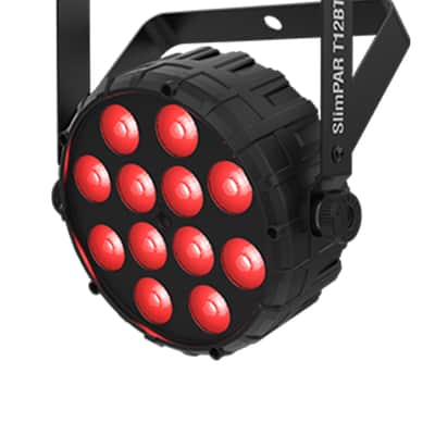 CHAUVET DJ SlimPAR T12BT ILS Bluetooth Wash Light RGB LED Compact Stage Lighting image 3