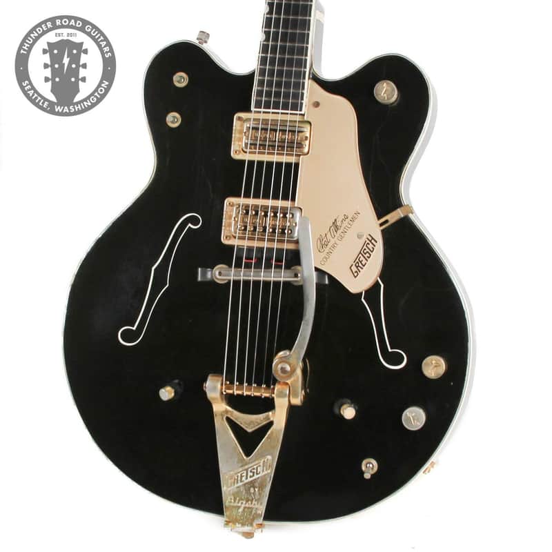 1966 Gretsch Country Gentleman Black image 1