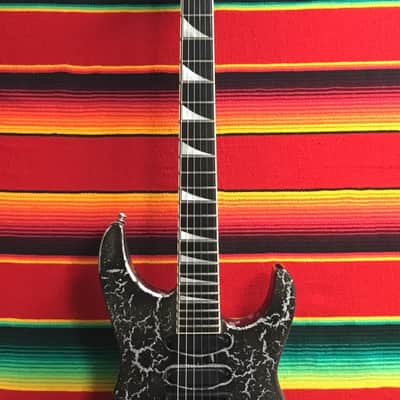 Jackson Soloist Black Crackle 1987 image 3