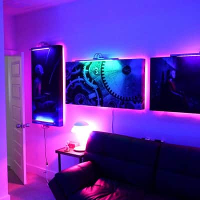 "Shadow Demon" by Tom Wood - 244 Portrait Acoustic Panel image 5