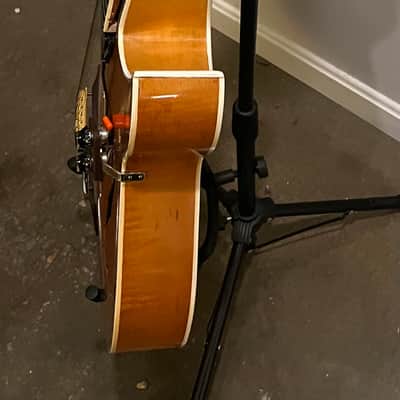Epiphone Triumph 1945 Custom Florentine Cutaway Blonde image 10