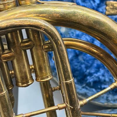 Vintage Historic Selmer Mersel American Concert Circular Mellophone 1900-1920s Brass Mellophone French Horn Style Horn! image 12