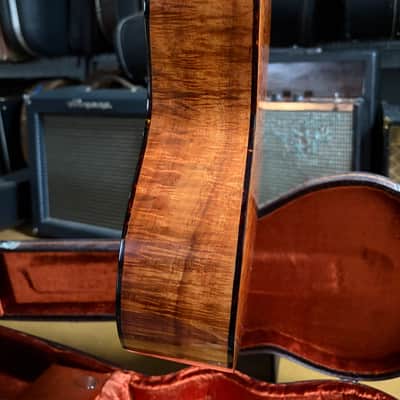 2012 Tony Graziano Baritone Ukulele #598 – Spruce / Figured Koa – Hardshell Case image 7