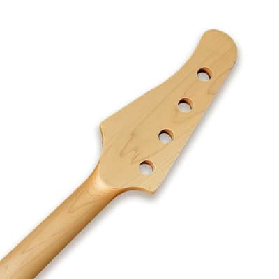 Electric Bass Guitar Neck – Maple (34" Scale) image 5