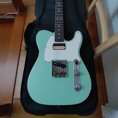 2021 Fender American Performer Telecaster Satin Surf Green RELIC w/GIGBAG image 8