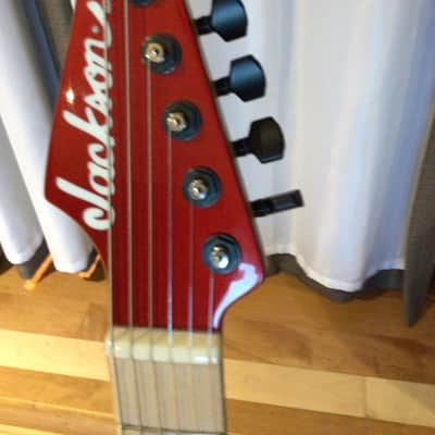 Jackson USA costume shop signature Gus G san dimas dinky 2023 - Red gloss image 3