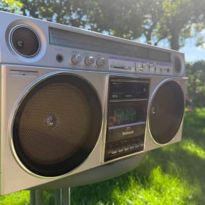 National RX-5080 Rare Vintage Stereo Cassette Boombox JDM 100V Warranty image 7