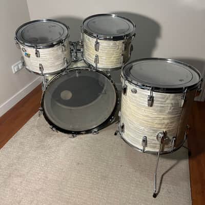Ludwig Classic Maple 70’s - White Marine Pearl image 3