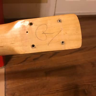 Fender Precision 1973 fretless bass neck, in great shpae! image 12