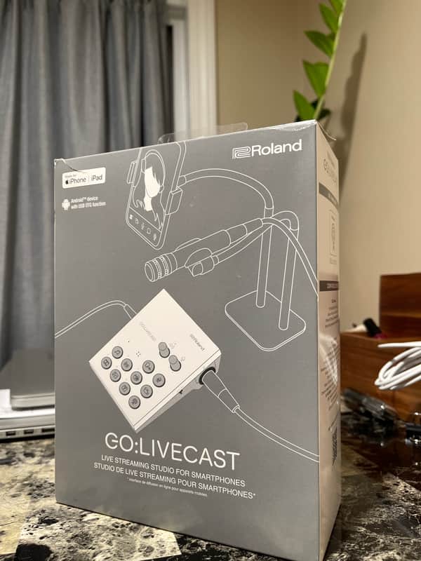 Roland GO:LIVECAST Smartphone Live Streaming Mixer 2020 image 1