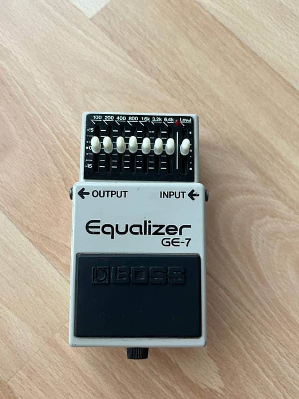 Boss GE-7 Equalizer (Black Label) 1981 - 1992 - Grey | Reverb