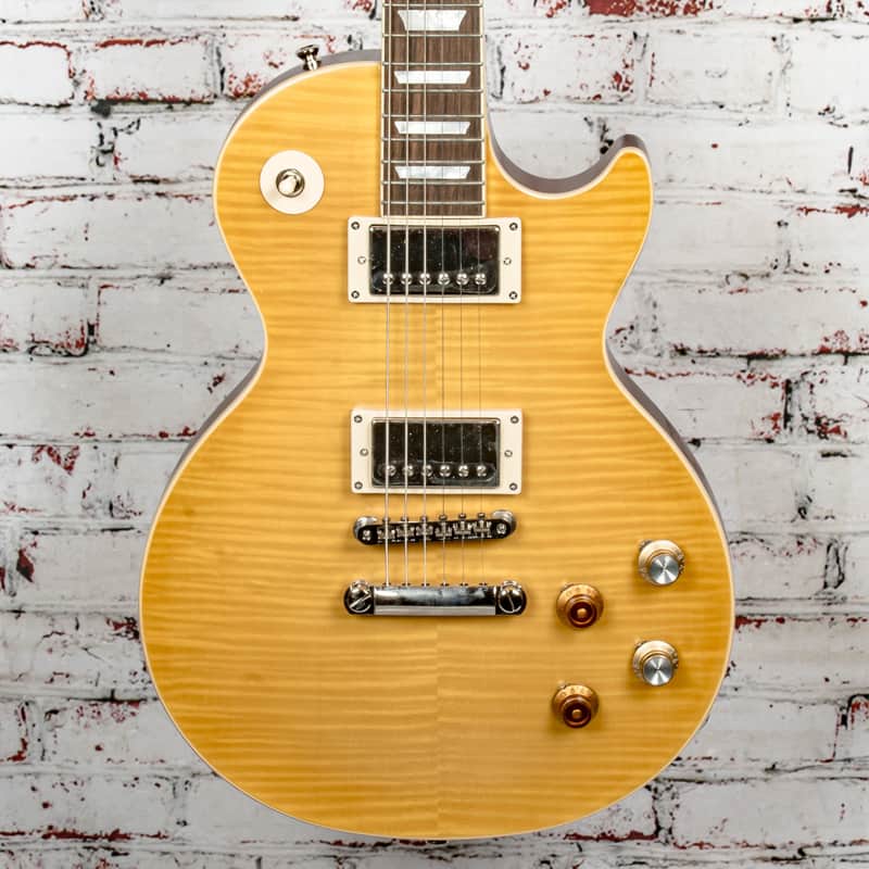 Used Epiphone Kirk Hammett Greeny 1959 Les Paul Standard (Incl. Hard Case) Greeny Burst image 1