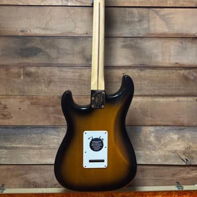 2004 Fender 50th Anniversary Limited Edition American Deluxe Strat MP 2 Tone Sunburst image 18
