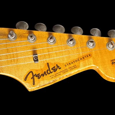 2014 Fender Stratocaster 1963 Custom Shop 63 Strat Relic ~ Dakota Red image 11