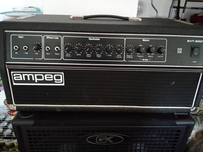 Ampeg SVT200T Late 80s - Black image 1