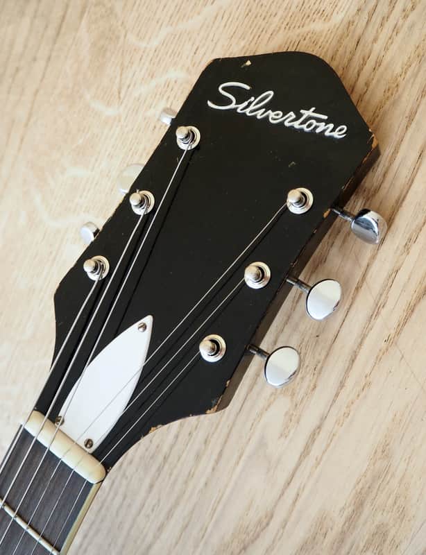 1959年Silvertone H608 ヴィンテージギター アコギ USA Vintage