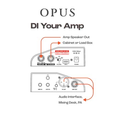 [3-Day Intl Shipping] Two Notes OPUS Amp Sim Preamp Speaker Sim Cab Sim MIDI image 13