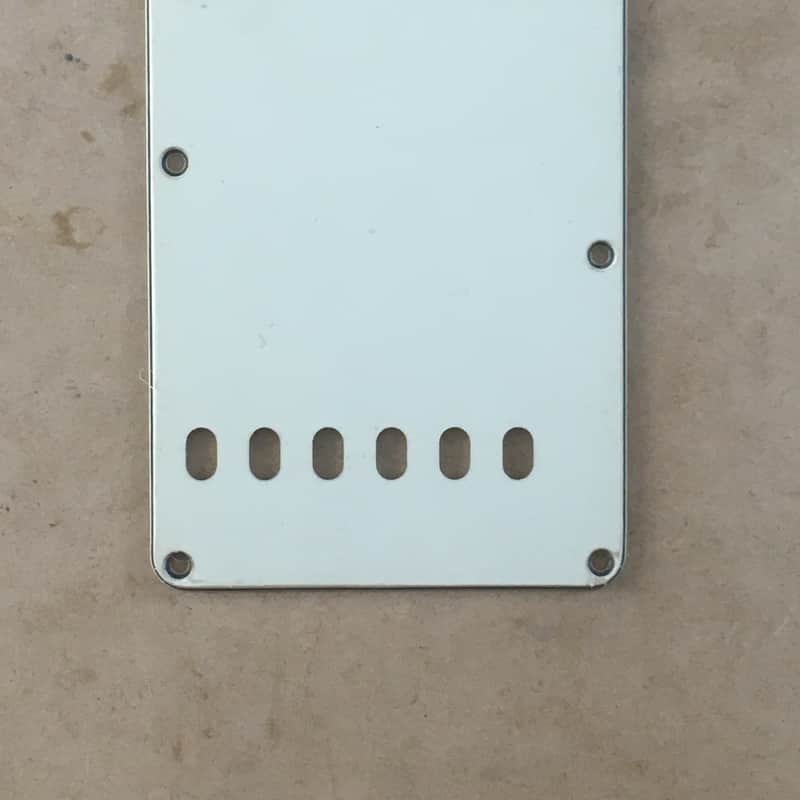 ? Fender Strat Tremolo Cover Lefty Mint Green Relic