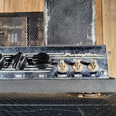 Ampeg B-15-N 1966 w/ Altec Speaker Serviced - Blue Checker image 11