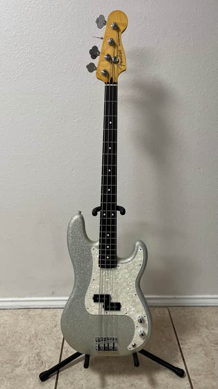 Fender 75th Anniversary Player II Precision Bass 2026 - Diamond Dust Sparkle image 1