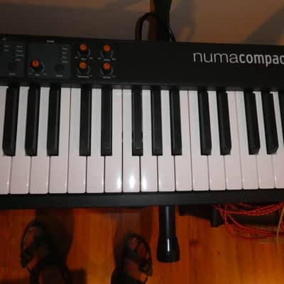 Studiologic Numa Compact 2x 88-Key Semi-Weighted Piano 2018 - Black image 8