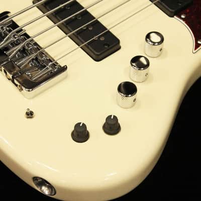 Miura Guitars U.S.A. MB-2 5st w/ Nordstrand Big Single Pickups (Alder / Olympic White-MH) image 5