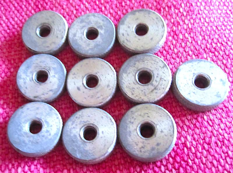 Aquarian Aluminum Tension Rod Lock Nuts x10 image 1