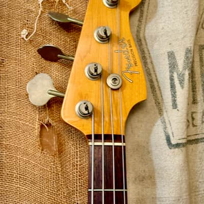 Fender MIJ '62 Reissue Precision Bass (PB62) 1998 - Olympic White image 5