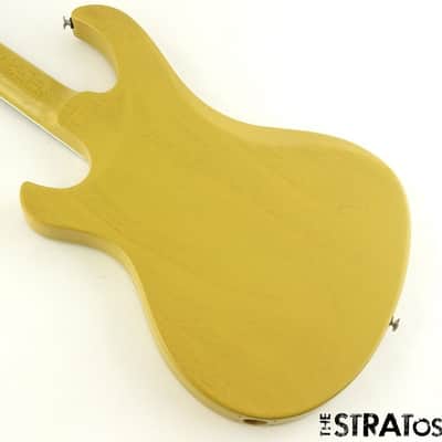 Gibson USA Victory Model BODY & NECK Mahogany American TV Yellow Satin image 6