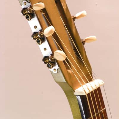 Dobro bois manche carré model Hula Blues de 1987 image 9