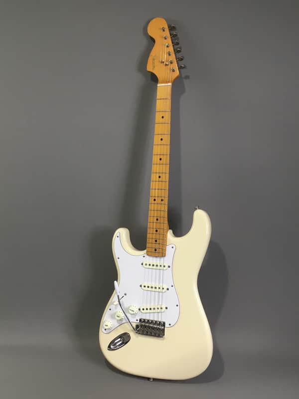 LEFTY! Vintage Fender Strat ‘67 Reissue Blonde Relic ST60s Staggered Pups Maple Neck 7.5 Lb HSC image 1
