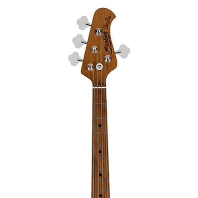 Sterling by Music Man StingRay Short Scale RAYSS4 - Fiesta Red - Open Box image 5