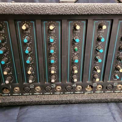 Peavey XR600C 6-Channel Mixer Amp Series 400BH 1994 image 4