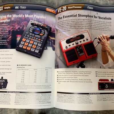 Roland Catalog 2009 V-Drum VE-20 FRV-1 image 6