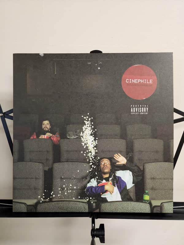 Used Sirius Blvck – Cinephile-LP-45 RPM, Album, Limited Edition, Clear/Blue Ghostly Splatter image 1