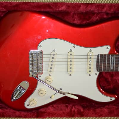 Custom Modded Fender Stratocaster SSS - David Allen Pickups - Candy Apple Red image 2
