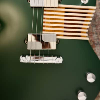 Tao Guitars - Disco Volante “Buren” - ZIELONY GREEN / RACE YELLOW - 2025 image 5