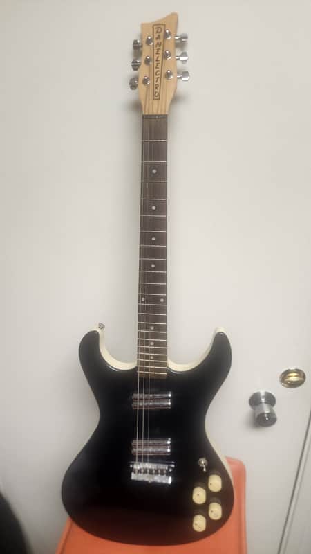 Danelectro Hodad Blue Sparkle Electric Guitar MIK Korea image 1