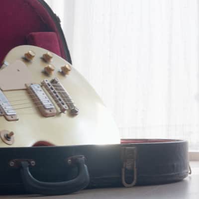 Gibson Les Paul 1971 - 1972 - 73  Deluxe Goldtop Nacre Pearl Full Body Mahogany image 16