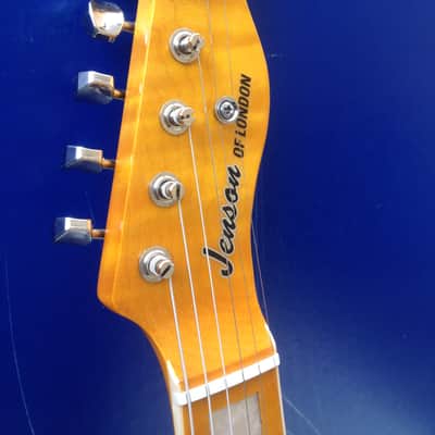 Jenson of london tube map tele style elecrtric guitar image 6